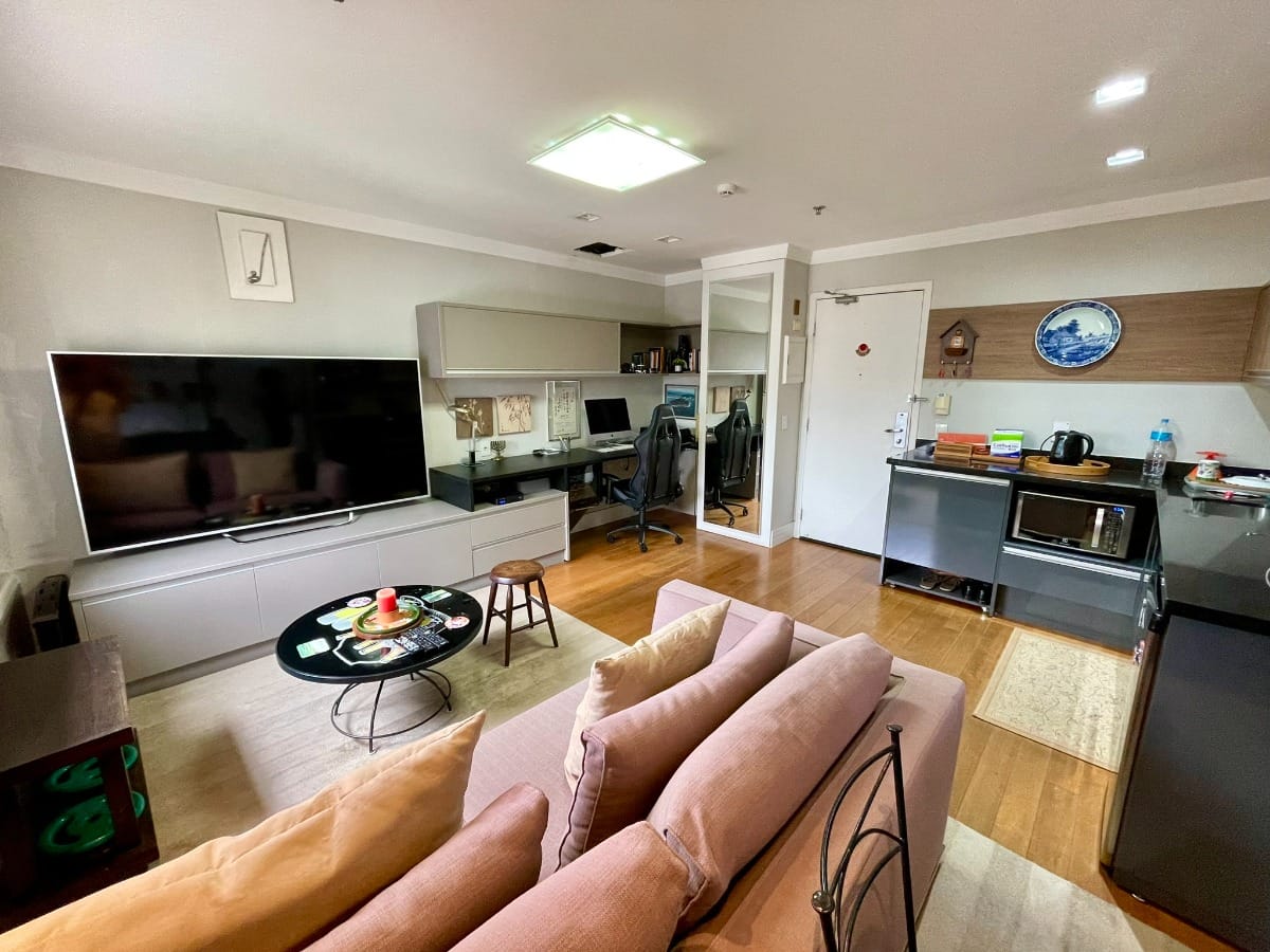 Apartamento para venda em Jardim Paulista com 1 quarto, sendo 1 suíte, 41m²