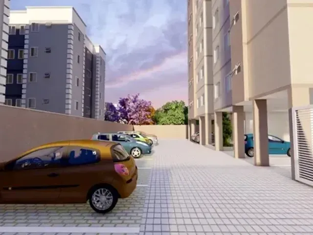Apartamento 2 quartos e 1 banheiro, à venda, no bairro Granja Daniel em Taubaté