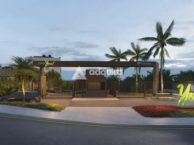 Apartamento 2 quartos e 1 banheiro, à venda, no bairro Colônia Dona Luíza em Ponta Grossa