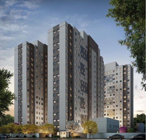 Foto do Apartamento - Apartamento à venda 2 Quartos, 34.65M², Jardim São Savério, São Paulo - SP | Cury Dez Ourives | Lares e Andares Imóveis