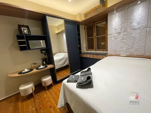 Apartamento 1 quarto e 1 banheiro, para alugar, no bairro Centro em Petrópolis