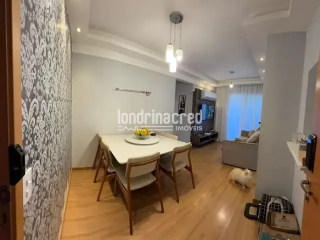 Apartamento 3 quartos e 2 banheiros, à venda, no bairro GARDEN PALHANO em Londrina