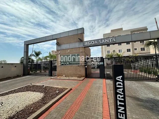 Apartamento 2 quartos e 1 banheiro, à venda, no bairro Condomínio Lagoa Santa em Londrina
