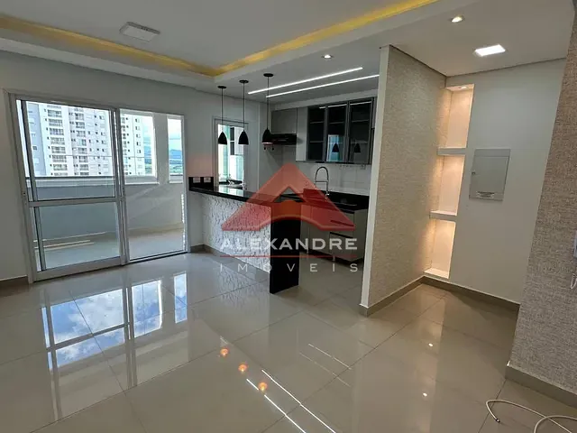 Apartamento com 55m² 2 quartos e 2 banheiros, para alugar, no bairro Vila Industrial em São José dos Campos