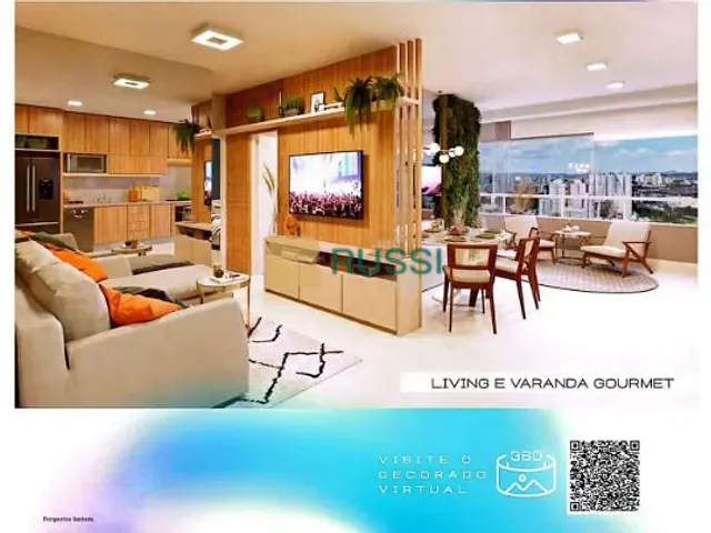 Apartamento com 182m² 2 quartos e 2 banheiros, à venda, no bairro Jardim das Colinas em São José dos Campos