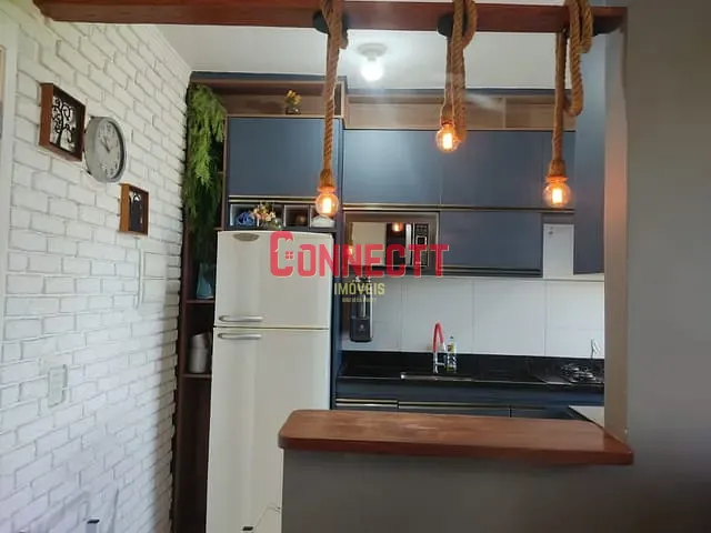 Apartamento com 46m² 2 quartos e 1 banheiro, à venda, no bairro Residencial das Américas em Ribeirão Preto