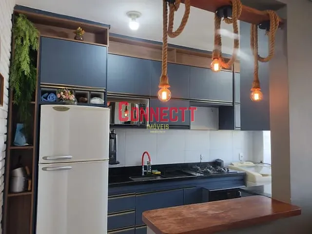 Apartamento com 46m² 2 quartos e 1 banheiro, à venda, no bairro Residencial das Américas em Ribeirão Preto