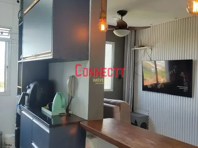 Apartamento com 46m² 2 quartos e 1 banheiro, à venda, no bairro Residencial das Américas em Ribeirão Preto