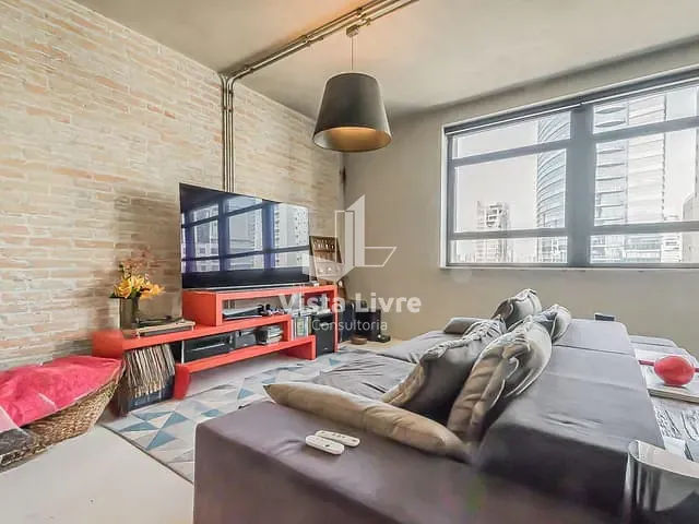 Apartamento com 105m² 1 quarto e 1 banheiro, à venda, no bairro Itaim Bibi em São Paulo