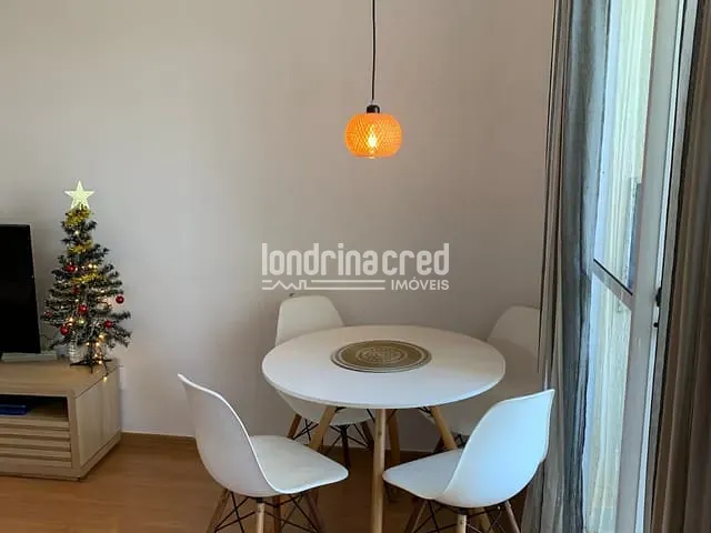 Apartamento com 53m² 2 quartos e 1 banheiro, à venda, no bairro Condomínio Lagoa Santa em Londrina
