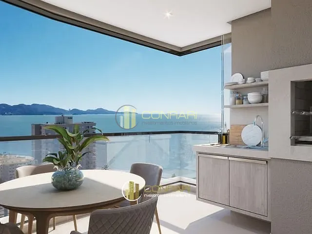 Apartamento 3 quartos e 4 banheiros, à venda, no bairro Perequê em Porto Belo