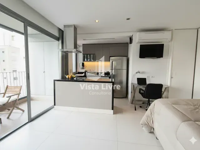 Apartamento com 35m² 1 quarto e 1 banheiro, à venda, no bairro Vila Olímpia em São Paulo