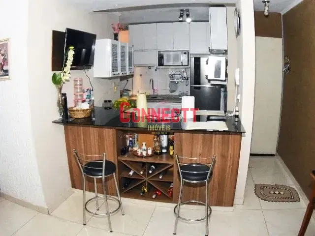 Apartamento com 67m² 3 quartos e 2 banheiros, à venda, no bairro Parque Industrial Lagoinha em Ribeirão Preto