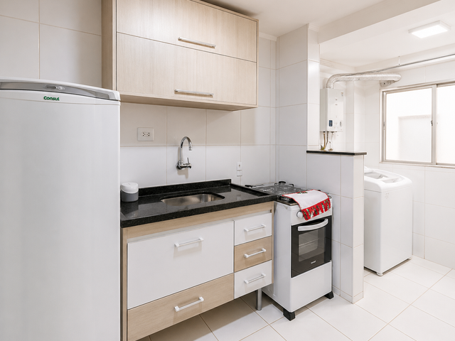 Apartamento com 46m² 2 quartos e 1 banheiro, à venda, no bairro Conceição em Osasco