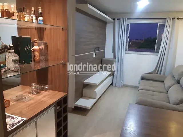 Apartamento 2 quartos e 1 banheiro, à venda, no bairro Residencial Gaivotas I em Cambé