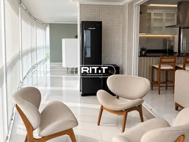 Apartamento com 158m² 3 quartos e 5 banheiros, à venda, no bairro Riviera em Bertioga