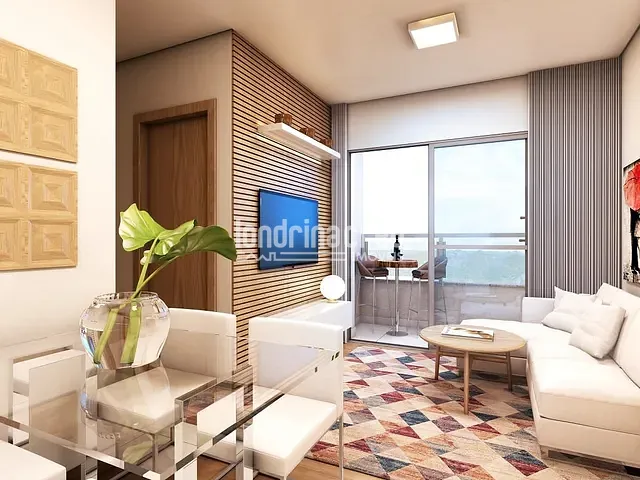 Apartamento 2 quartos e 1 banheiro, à venda, no bairro Condomínio Laguna Málaga em Londrina
