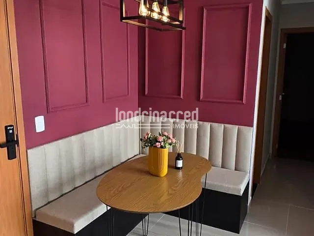 Apartamento 2 quartos e 1 banheiro, à venda, no bairro Condomínio Laguna Málaga em Londrina