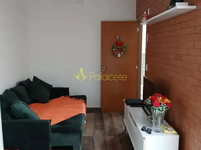 Apartamento 2 quartos e 1 banheiro, à venda, no bairro Granjas Santa Terezinha em Taubaté