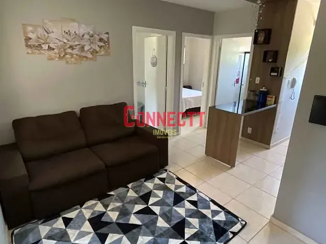 Apartamento 2 quartos e 1 banheiro, à venda, no bairro Parque Residencial Cândido Portinari em Ribeirão Preto
