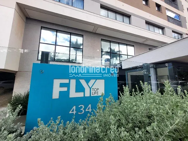 Apartamento 2 quartos e 2 banheiros, à venda, no bairro EDIFICIO FLY TOP LIFE em Londrina