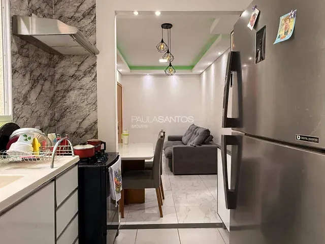 Apartamento 2 quartos e 1 banheiro, à venda, no bairro Caguassu em Sorocaba