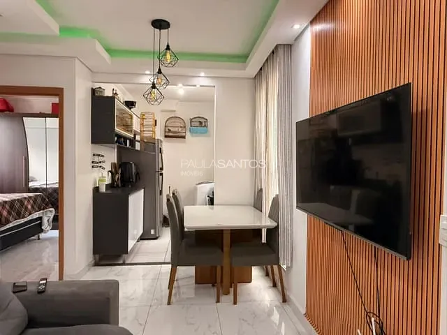 Apartamento 2 quartos e 1 banheiro, à venda, no bairro Caguassu em Sorocaba