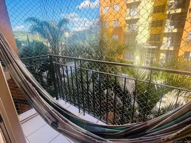 Foto do Apartamento - Apartamento à Venda Mobiliado - Belas Artes II  - Jandira - SP. 3 Dormitórios, Sala com sacada, Cozinha, Banheiro, Área de serviço, Vaga.de garagem. | Collina Imóveis