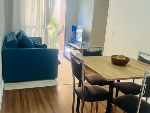 Foto do Apartamento - Apartamento à Venda Mobiliado - Belas Artes II  - Jandira - SP. 3 Dormitórios, Sala com sacada, Cozinha, Banheiro, Área de serviço, Vaga.de garagem. | Collina Imóveis