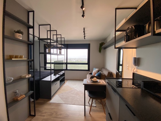 Apartamento com 40m² 1 quarto e 1 banheiro, à venda, no bairro São Gonçalo em Pelotas