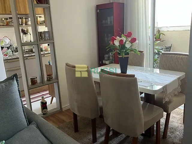 Apartamento 2 quartos e 2 banheiros, à venda, no bairro Parque Residencial Flamboyant em São José dos Campos