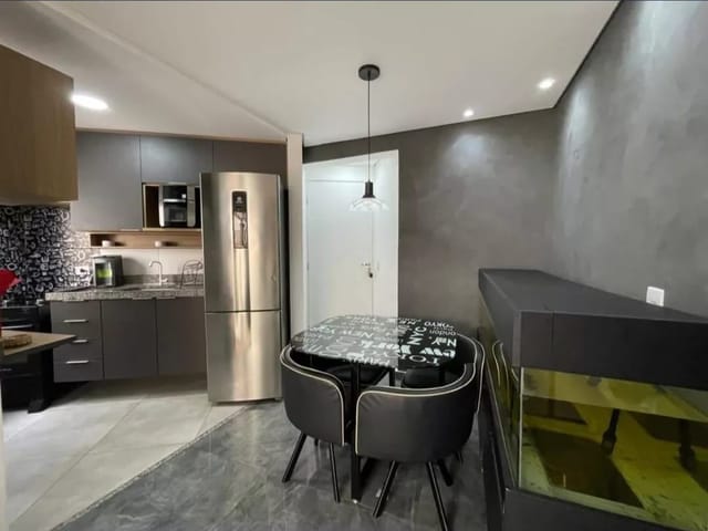 Foto do Apartamento - Apartamento Garden à Venda - Edifício Spezia - Quitaúna - Osasco - SP. 2 Dormitórios, Sala, Cozinha, 1 Banheiro, 1 Lavabo, Área de serviço e Vaga de garagem. | Collina Imóveis