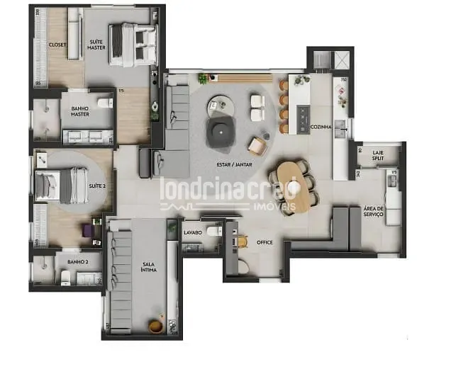 Apartamento, 2 quartos, 148 m² - Foto 14
