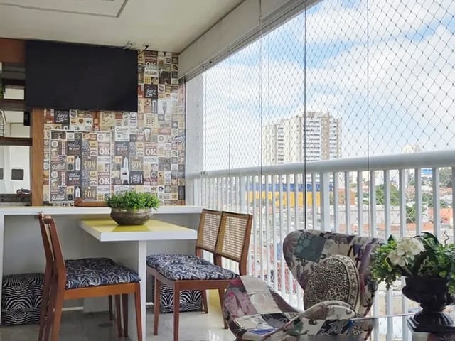 Apartamento 3 quartos e 2 banheiros, à venda, no bairro Tatuapé em São Paulo
