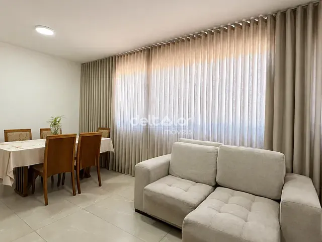 Apartamento com 80m² 3 quartos e 2 banheiros, para alugar, no bairro Candelária em Belo Horizonte