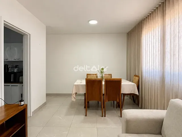 Apartamento com 80m² 3 quartos e 2 banheiros, para alugar, no bairro Candelária em Belo Horizonte