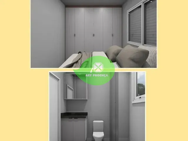 Apartamento 2 quartos e 2 banheiros, à venda, no bairro Jardim São Carlos em Sorocaba