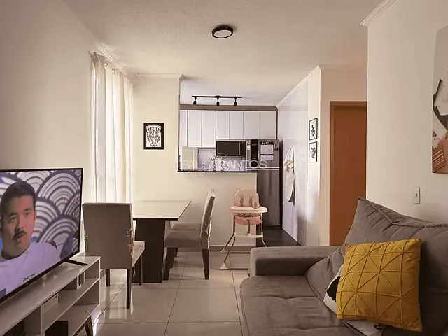 Apartamento 2 quartos e 1 banheiro, à venda, no bairro Jardim Guarujá em Sorocaba