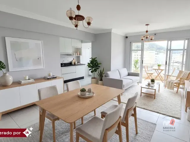 Apartamento 2 quartos e 2 banheiros, à venda, no bairro Bingen em Petrópolis