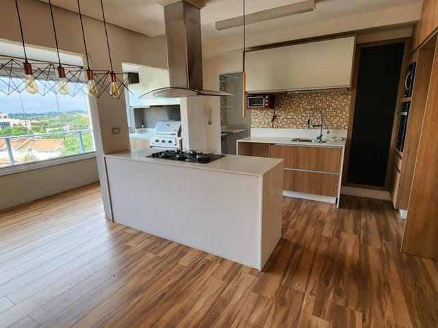 Foto do Apartamento - Apartamento à Venda - Residencial Costa do Marfim - Granja Viana - SP. 3 Dormitórios, Sala, Cozinha, Lavabo, Escritório, Área de serviço, Vaga de garagem. | Collina Imóveis
