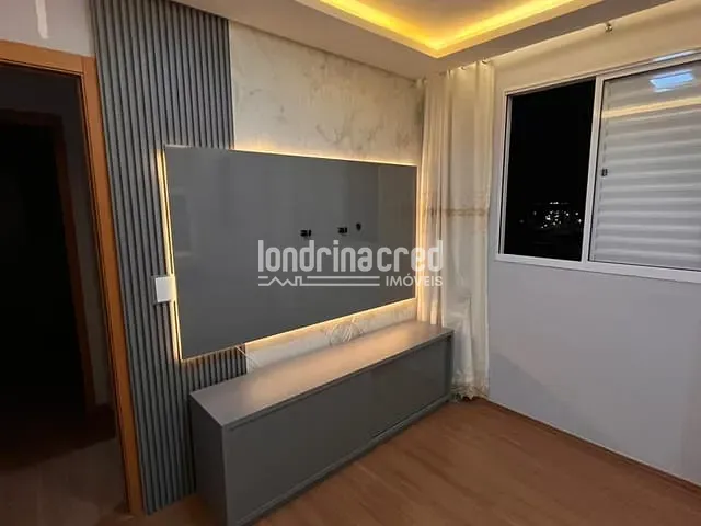 Apartamento 2 quartos e 1 banheiro, à venda, no bairro Condomínio Laguna Málaga em Londrina