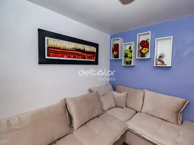 Apartamento 2 quartos e 1 banheiro, à venda, no bairro Frei Leopoldo em Belo Horizonte