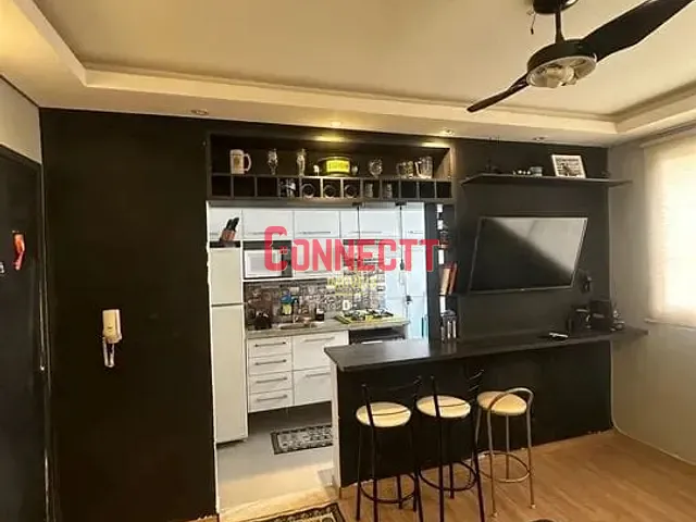 Apartamento com 45m² 2 quartos e 1 banheiro, à venda, no bairro Residencial Jequitibá em Ribeirão Preto