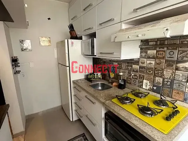 Apartamento com 45m² 2 quartos e 1 banheiro, à venda, no bairro Residencial Jequitibá em Ribeirão Preto