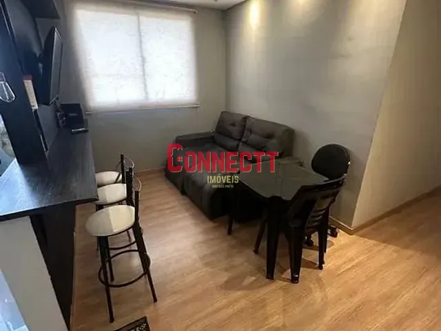 Apartamento com 45m² 2 quartos e 1 banheiro, à venda, no bairro Residencial Jequitibá em Ribeirão Preto