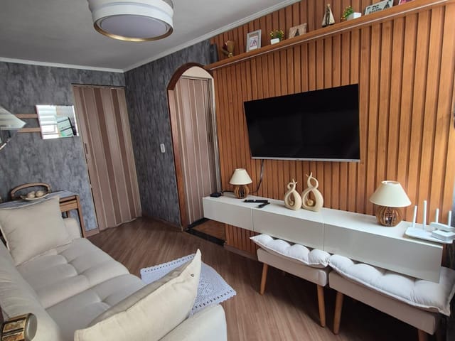 Foto do Apartamento - Apartamento à venda, Cohab V, Carapicuíba, SP I 3 Dormitórios, Sala, Cozinha, Área de serviço, Vaga de garagem, Ar condicionado, 44m² | Collina Imóveis