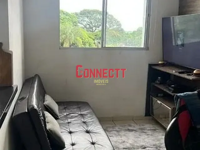 Apartamento 2 quartos e 1 banheiro, à venda, no bairro Conjunto Habitacional Jardim das Palmeiras em Ribeirão Preto