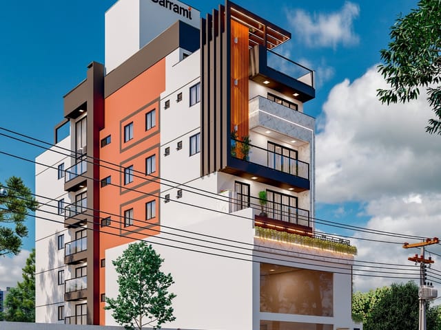 Apartamento com 110m² 3 quartos e 2 banheiros, à venda, no bairro Centro em São José dos Pinhais