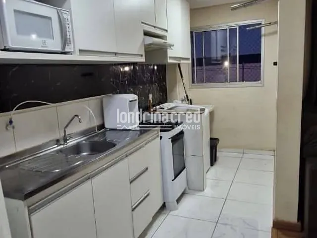 Apartamento com 66m² 2 quartos e 1 banheiro, à venda, no bairro Residencial Gaivotas I em Cambé