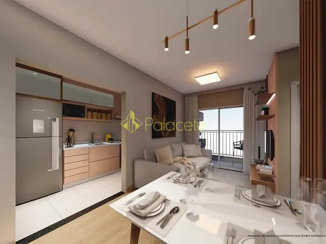 Apartamento 2 quartos e 1 banheiro, à venda, no bairro Jardim Santa Luzia em Pindamonhangaba